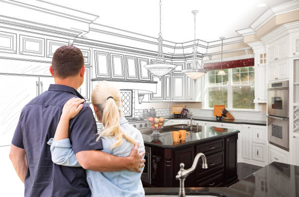 Professional Cabinet Refacing technician working in Carefree, AZ